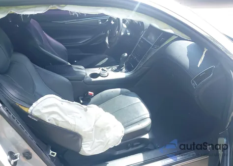 2019 Infiniti Q60 3.0T Luxe z USA, uszkodzony, nr VIN JN1EV7EL7KM290268